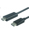 Kabel Premiumcord DisplayPort HDMI 2 Czarny (kportadk04-03) - nr 1