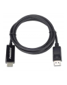 Kabel Premiumcord DisplayPort HDMI 2 Czarny (kportadk04-03) - nr 2