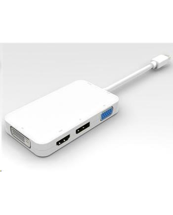 Kabel Premiumcord DVI DisplayPort DisplayPort Mini HDMI D-Sub (VGA) 0.2 Biały (kportadm16)