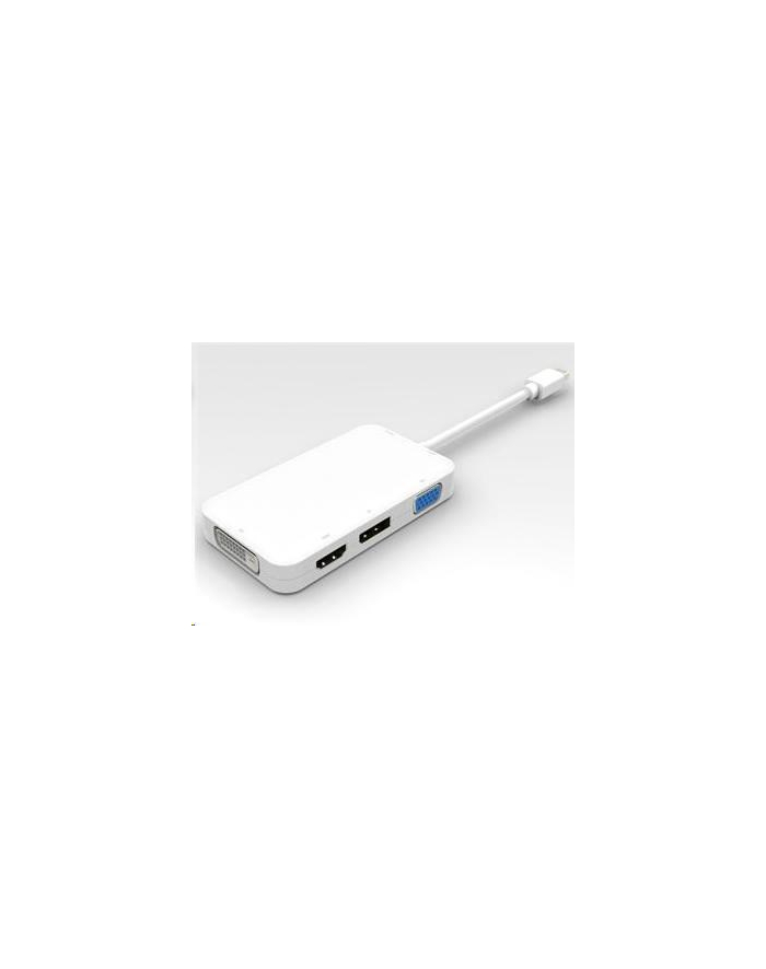 Kabel Premiumcord DVI DisplayPort DisplayPort Mini HDMI D-Sub (VGA) 0.2 Biały (kportadm16) główny