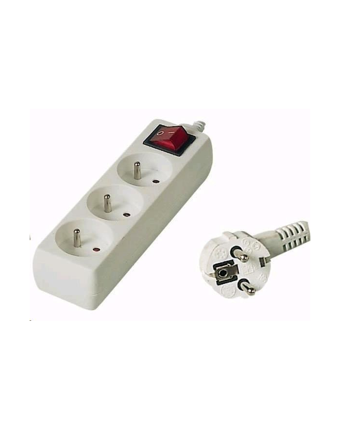 Premiumcord 230V 3M 3 Gniazda (pp3k-03) główny