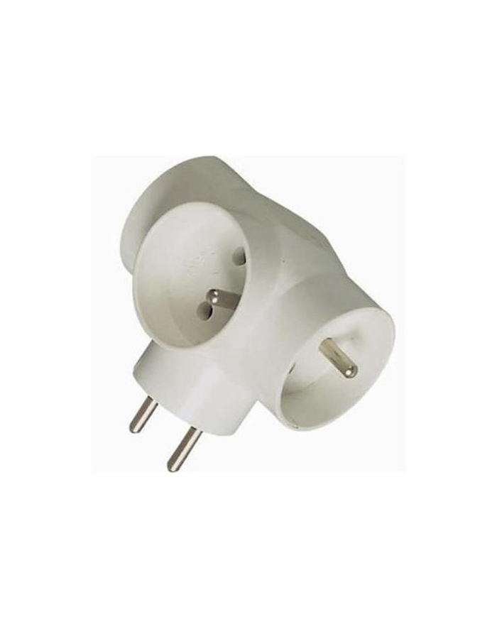 Premiumcord 3x Schuko 230V 10A biała (ppr02) główny
