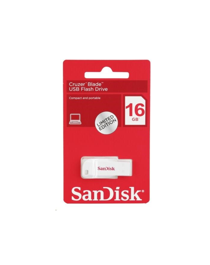 SANDISK CRUzER BLADE WHITE 16GB (SDCz50C-016G-B35W) główny
