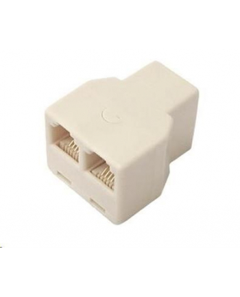 Premiumcord Reduktor modułowy 6/4F do 2x6/4F (TRJR2FF)