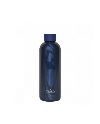 Puro Hot&Cold Butelka Termiczna 500Ml Optic Stripe Dark Blue