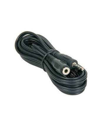 Premiumcord Audio Jack 3.5mm Męski-Żeński 2m Czarny (kjackmf2)