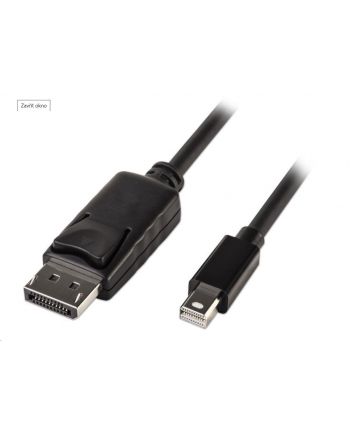 Kabel Premiumcord DisplayPort Mini - DisplayPort 3m czarny (kport7-03) nr 1
