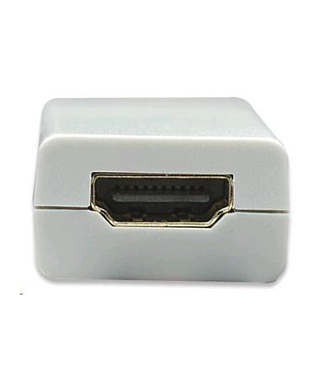 Redukcja Premiumcord Mini DisplayPort / HDMI, M/F, 17 cm (kportadm01) Biała