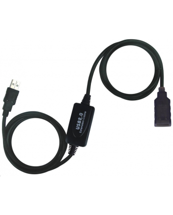 Premiumcord  WZMACNIACZ/PRZEDŁUŻACZ USB 2.0, A/M-A/F, 10M