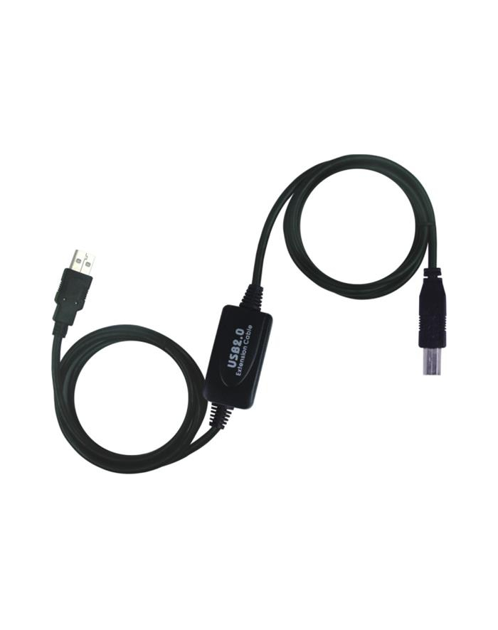 Premiumcord  REPEATER I PRZEWÓD POŁĄCZENIOWY USB 2.0 A/M-B/M, 10M główny