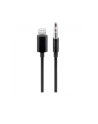 Kabel Premiumcord Lightning/3,5 mm jack, 1m (kipod50) Czarny - nr 1