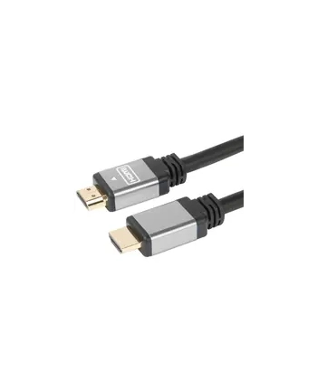 Premiumcord KABEL  Premiumcord KABEL HDMI A - HDMI A M/M 1M ZLACENÉ A KOVOVÉ HQ KONEKTORY KPHDMG1 nr 1