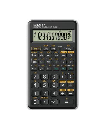 Sharp Kalkulator Kalkulačka - El-501T Bílá (Balení Blister) nr 1