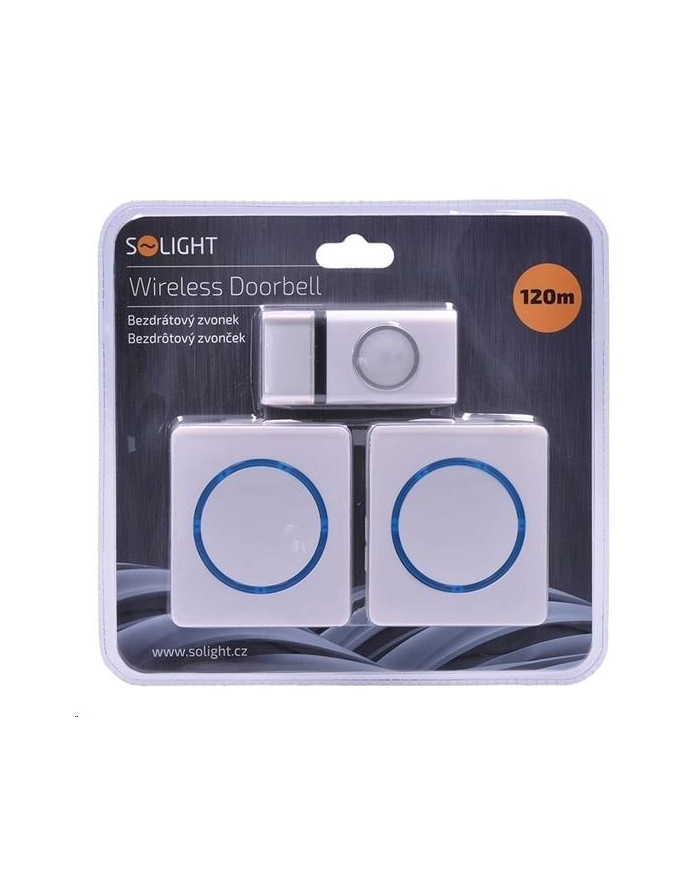 Solight 2X Dzwonek Bezprzewodowy Do Gniazdka 1L23 230V (Sl0216) główny