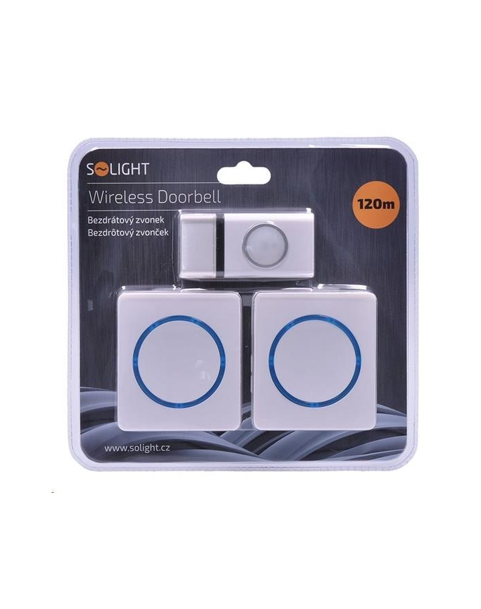 Solight 2X Dzwonek Bezprzewodowy Do Gniazdka 1L23 230V (Sl0216) główny