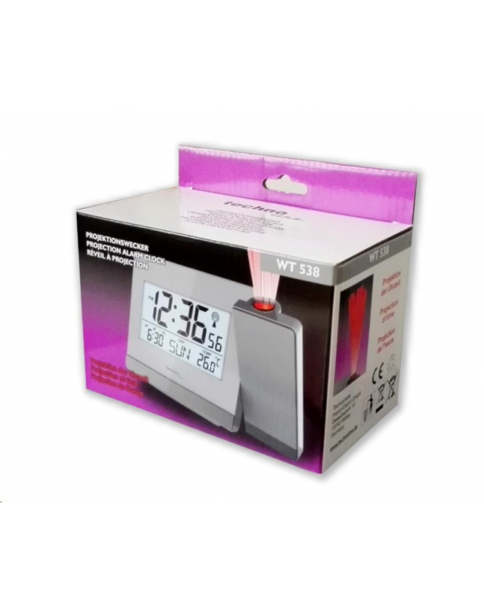 Technoline Cyfrowy Budzik Z Projektorem Wt 538 główny