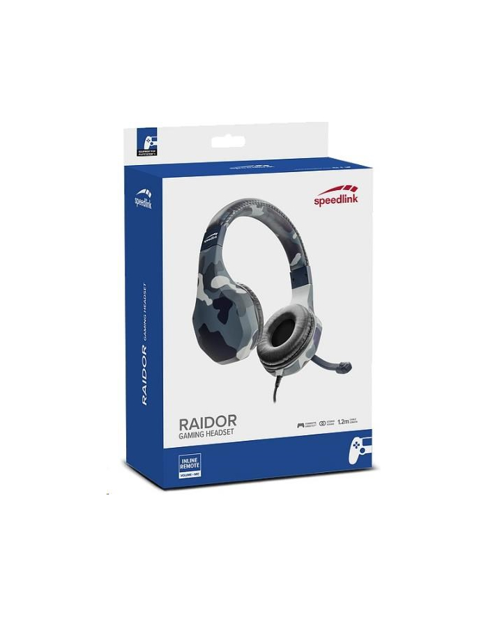 Speedlink Raidor PS4 Niebieskie (SL450303BE) główny