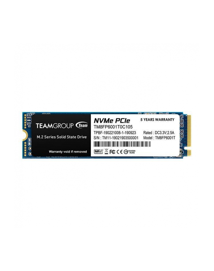 Team Group MP33 1TB M.2 2280 PCI-e (TM8FP6001T0C101) główny