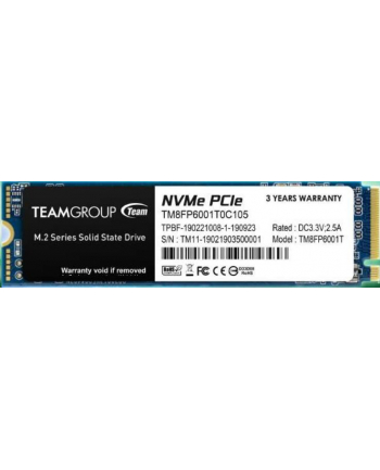 Team Group MP33 1TB M.2 2280 PCI-e (TM8FP6001T0C101)