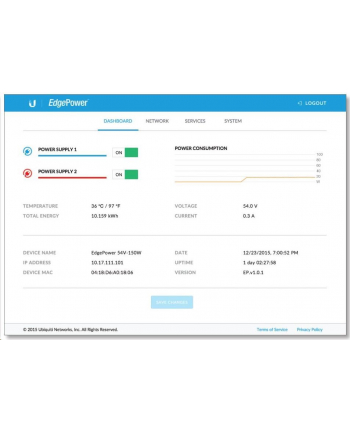 Ubiquiti EdgePoint DC Power Supply (EP54V150W)