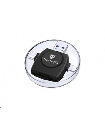 Viking SD/microSD Card Reader 4in1 Black