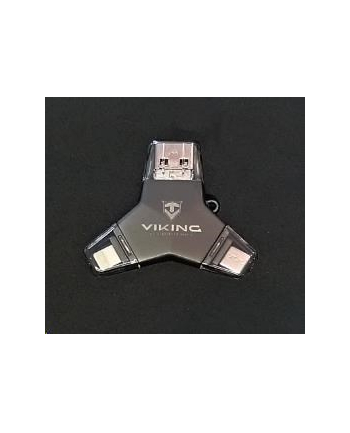 Viking USB Flash disk 3.0 4in1 128 GB Black