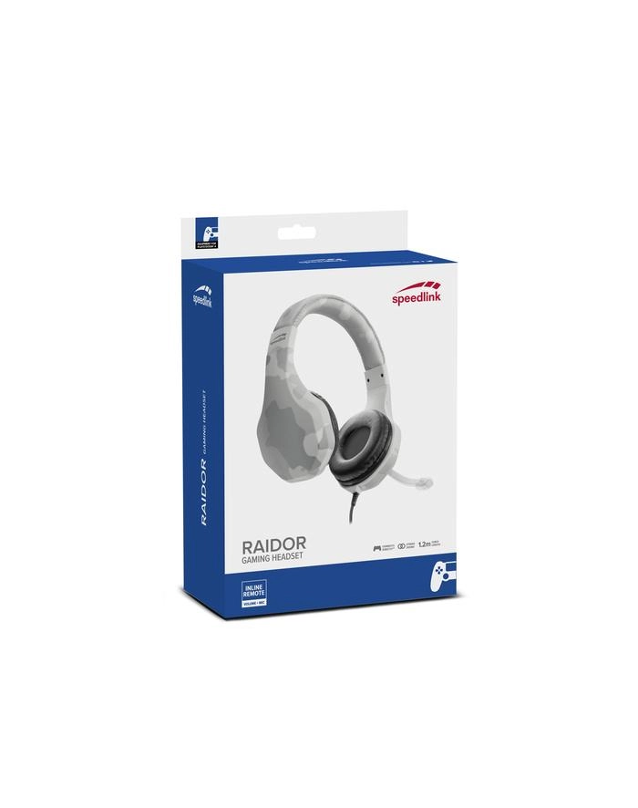Speedlink Raidor dla PS4 białe (SL-450303-WE) główny