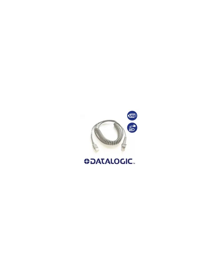 Datalogic Kabel USB 3m spiralny (90A052043) główny