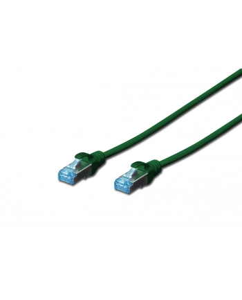 Digitus Kabel krosowy SF/UTP kat.5e 1m zielony (DK-1532-010/G)