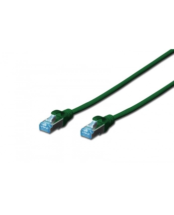 Digitus Kabel krosowy SF/UTP kat.5e 1m zielony (DK-1532-010/G)