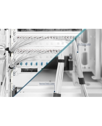 Assmann SLIM - PATCH CABLE - 3 M - GREY  (DK1617030S)