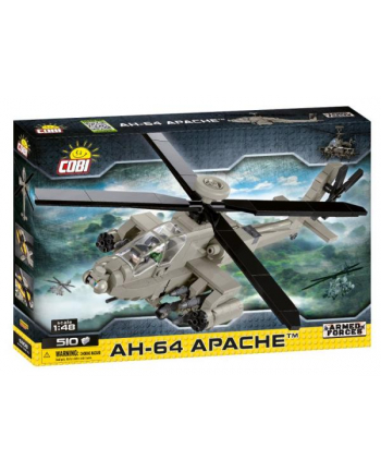 COBI 5808 Armed Forces Śmigłowiec AH-64 Apache 1:48 510 klocków