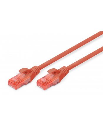 Digitus Patchcord UTP Cat.6 czerwony 2.0m 15 LGW (DK1612020R)