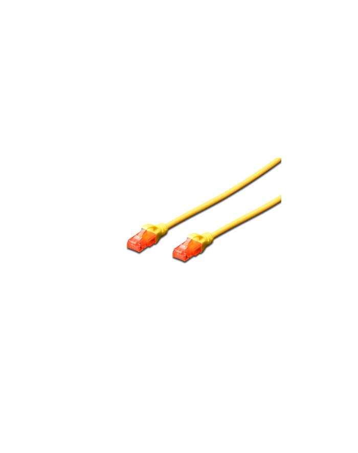 Digitus Patchcord U-UTP cat.6 LSZH 1m Żółty (DK1617010Y) główny