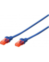 Digitus Patchcord U-UTP cat.6 LSZH 3m Niebieski (DK1617030B) - nr 12