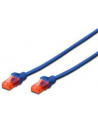 Digitus Patchcord U-UTP cat.6 LSZH 3m Niebieski (DK1617030B) - nr 13