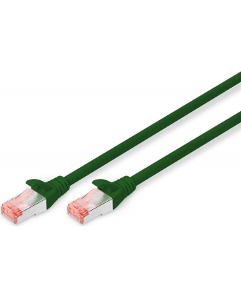 Digitus Patchcord krosowany S/FTP Cat6 1m zielony (DK1644010G)