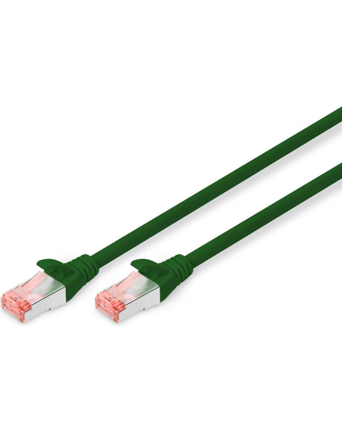Digitus Patchcord krosowany S/FTP Cat6 1m zielony (DK1644010G) główny