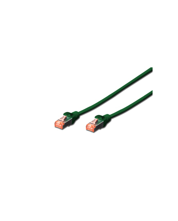 Digitus Patchcord krosowany S/FTP Cat6 1m zielony (DK1644010G)