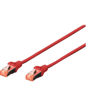 Digitus Patchcord CAT6, S-FTP, 5m, czerwony, 10 sztuk (DK-1644-050-R-10)