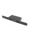 lanberg Swich 8X100MB  POE+/2X 1GB rack RSFE-8P-2GE-120 - nr 12