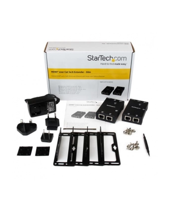 Startech Extender sygnału HDMI do 50m CAT5/CAT6 (ST121SHD50) nr 1