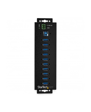 Startech 10PT IND. USB3 HUB/EXT POWER ADPTR ESD 350W SURGE P (HB30A10AME)