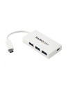 Startech Hub USB-C-3xUSB 3.0 Biały (HB30C3A1CFBW) - nr 10