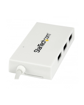 Startech Hub USB-C-3xUSB 3.0 Biały (HB30C3A1CFBW)