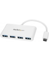 Startech HUB USB (HB30C4ABW) - nr 17