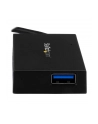 Startech Hub USB-C-4xUSB 3.0 Czarny (HB30C4AFS) - nr 17