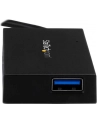 Startech Hub USB-C-4xUSB 3.0 Czarny (HB30C4AFS) - nr 23