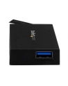 Startech Hub USB-C-4xUSB 3.0 Czarny (HB30C4AFS) - nr 2