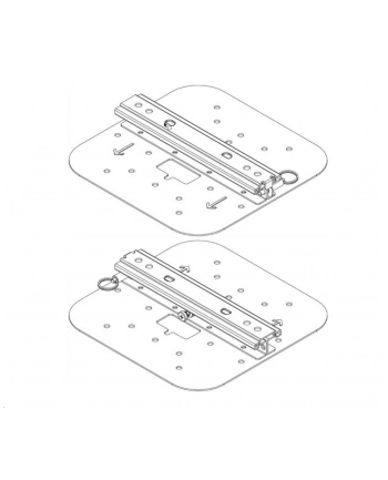 HPE  AP-MNT-MP10-E AP MOUNT BRACKET 10-PACK E (R1C72A)